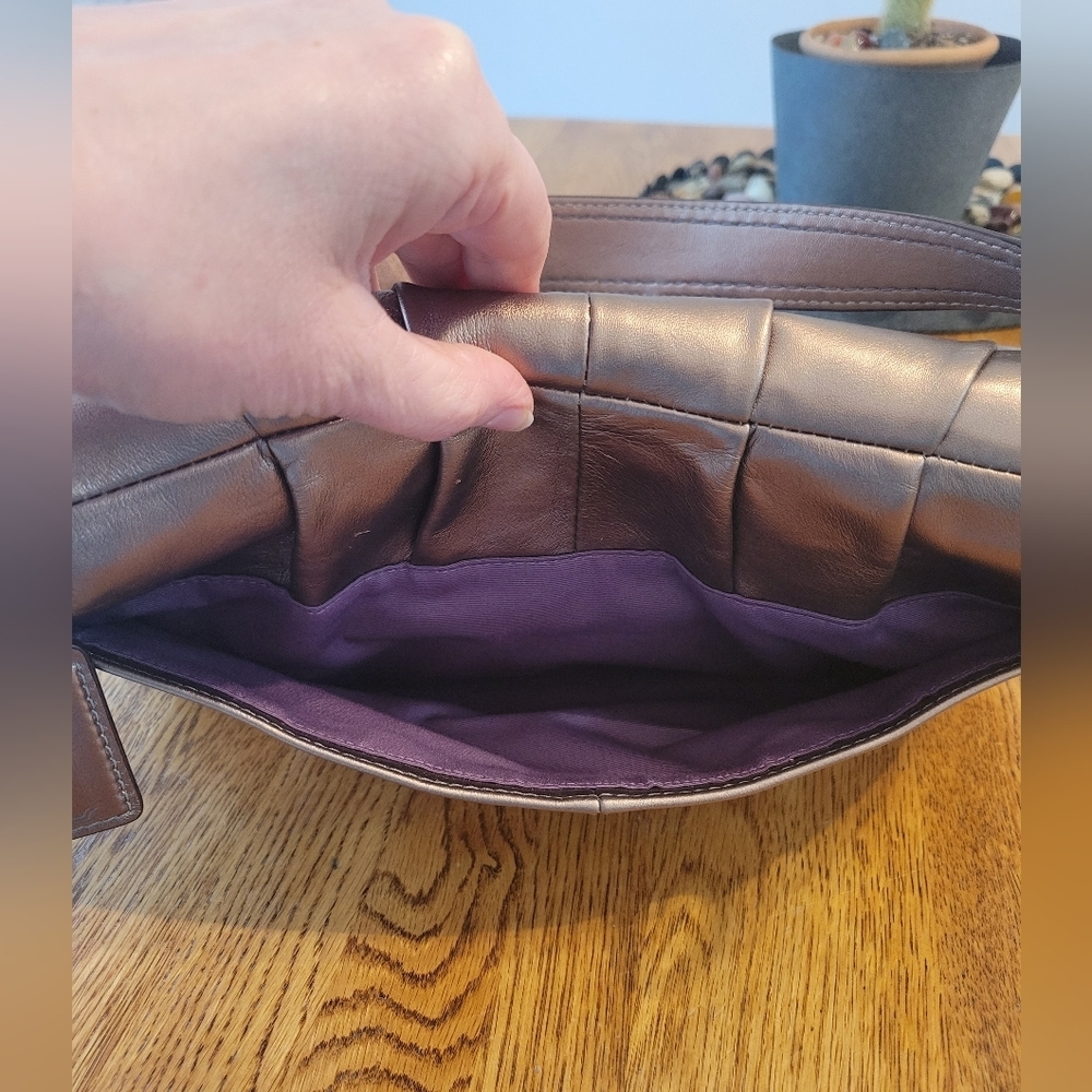 Coach Golden Shoulder Bag NWOT - Picture 7 of 13